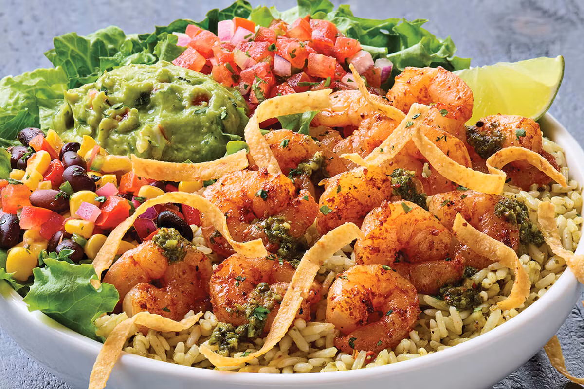 Tex-Mex Shrimp Bowl